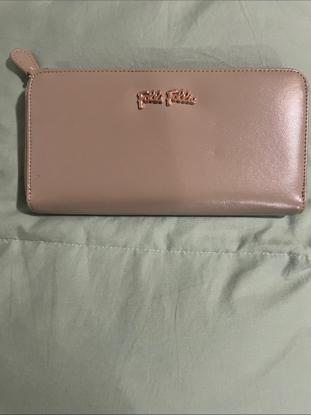 Pink Zip-Around Wallet